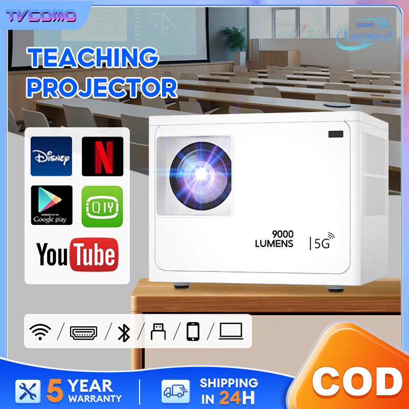 projector mini android Wifi/bluetooth support smartphone/laptaop LED FHD office report/home theater