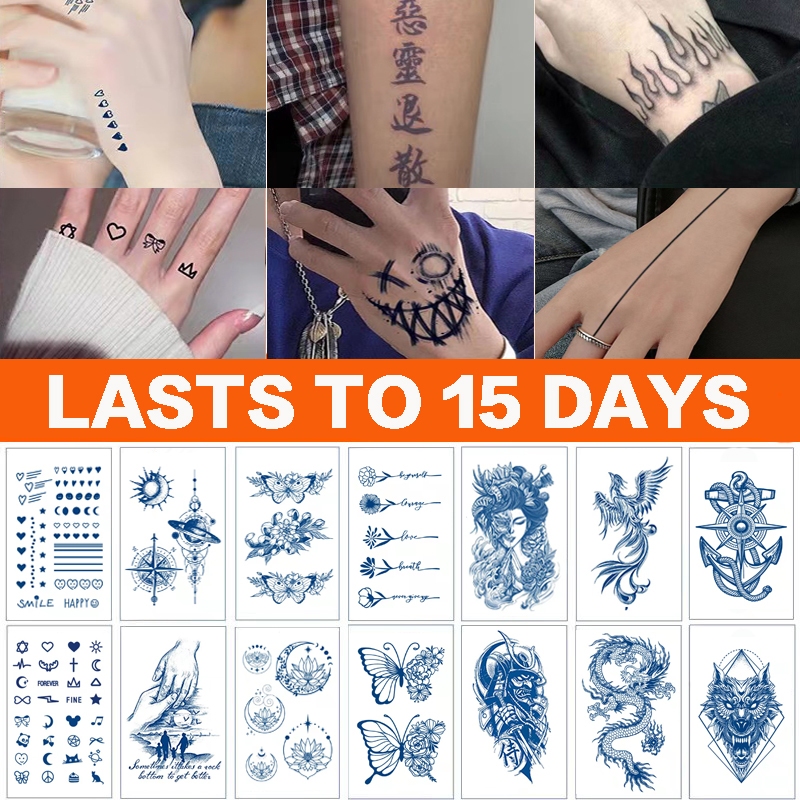 【COCO Magic Tattoo】Lasts 15 days ；18cm*11cm；tattoo sticker waterproof long lasting fake tattoos temporary tattoo semi permanent tattoo