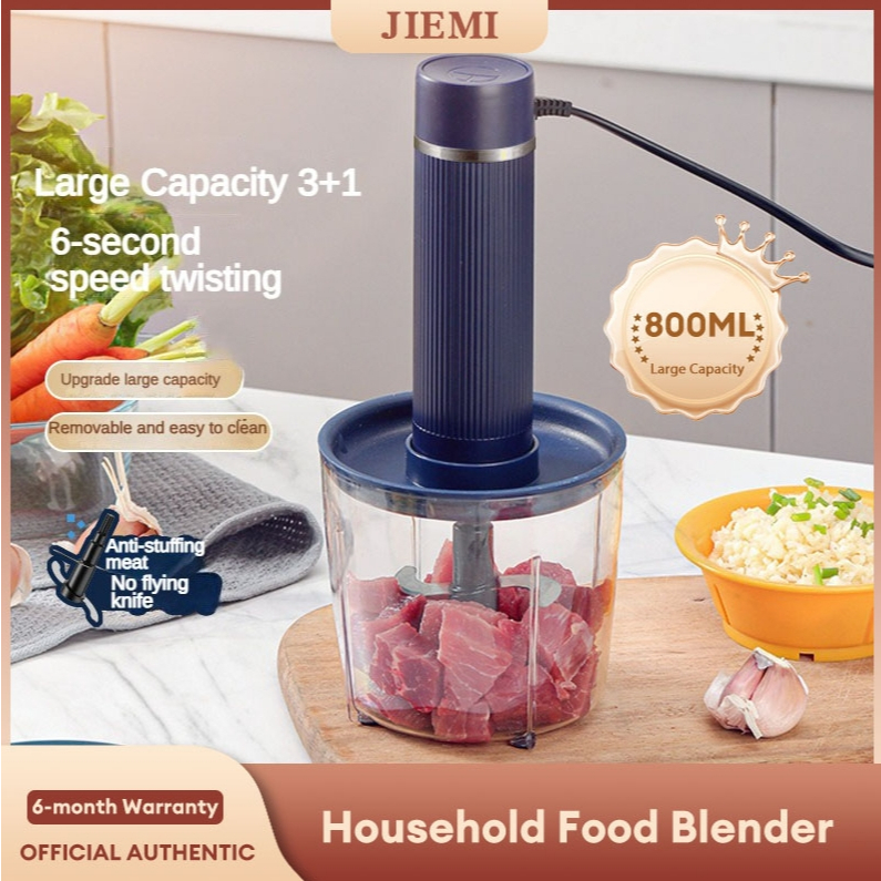 chopper blender  meat blender  Electric Chopper Dual Blade 4 Bowl Meat Grinder Food Blender Mixer food chopper   绞肉机