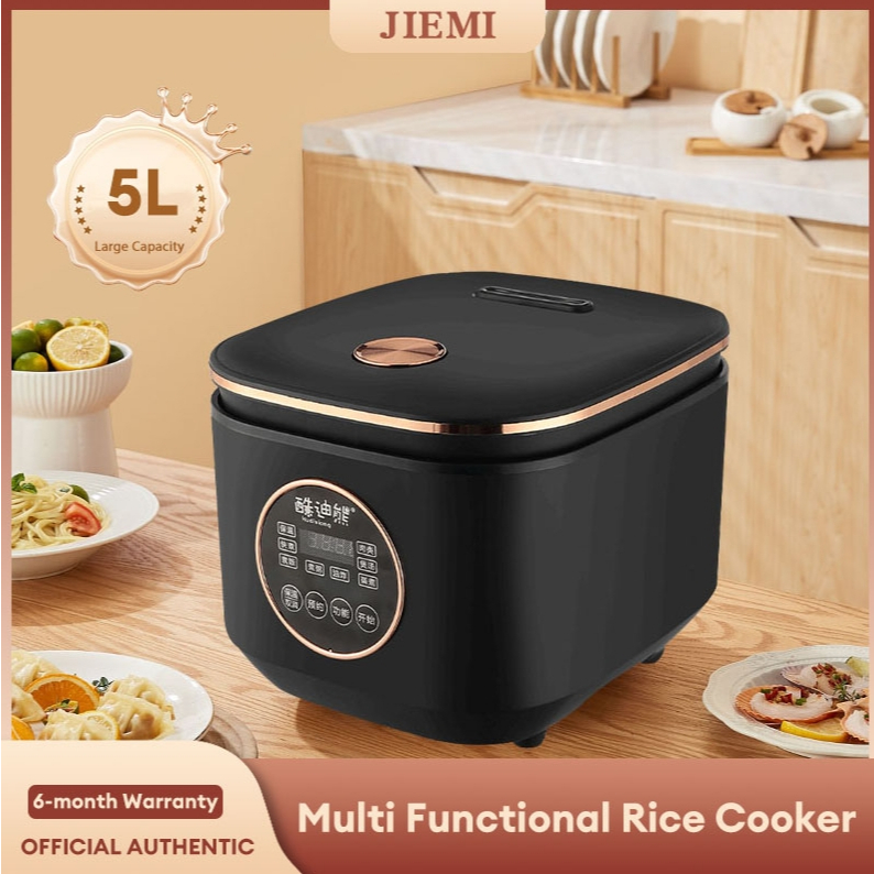 JIEMI Multifunctional Electric Cooker Household Mini Rice Cooker  Intelligent Home Rice Cooker Non-stick Quick Cooker Small Rice Cooker電飯煲 (2L/4L/5L)