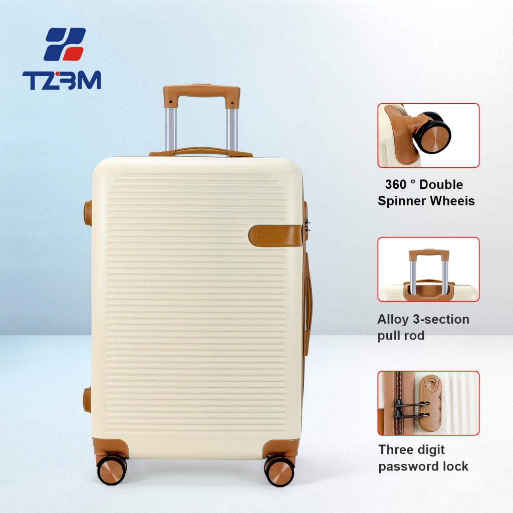 TZJM 20/24/28 inch luggage bag travel luggage hand carry luggage bagasi luggage cabin beg travel roda suitcase 行李箱