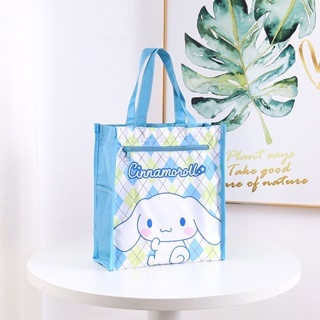 Sanrio handbag Kuromi Cinnamoroll Melody Oxford cloth sturdy and durable zippered backpack for girls' bag H0128