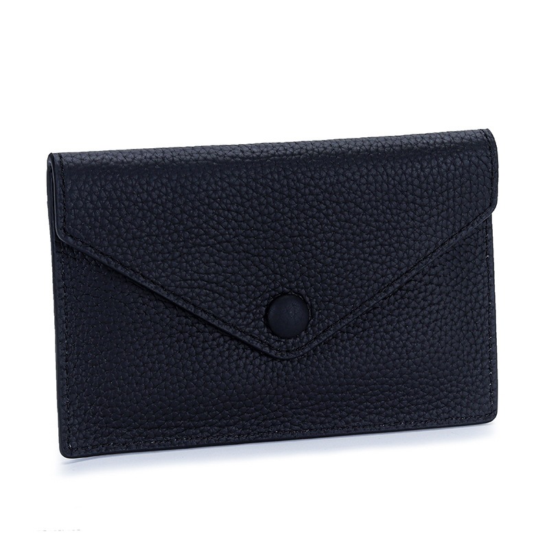 Royal Bagger Women Card Holder Wallet Genuine Cow Leather Solid Plain Coin Purse Fashion Slim Wallets for Female Ladies Purses 6290