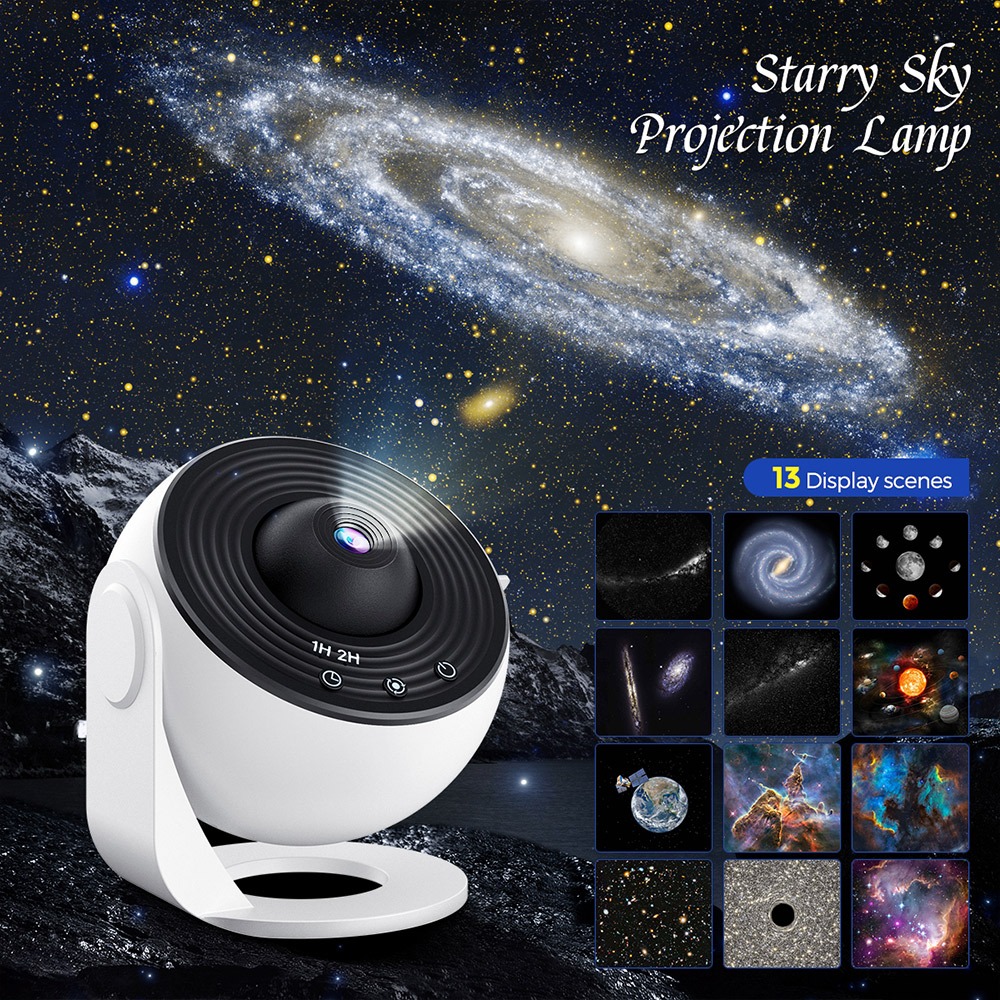 12 in 1 LED Star Night Light Star Projector Planetarium Aurora Galaxy Projector for Bedroom