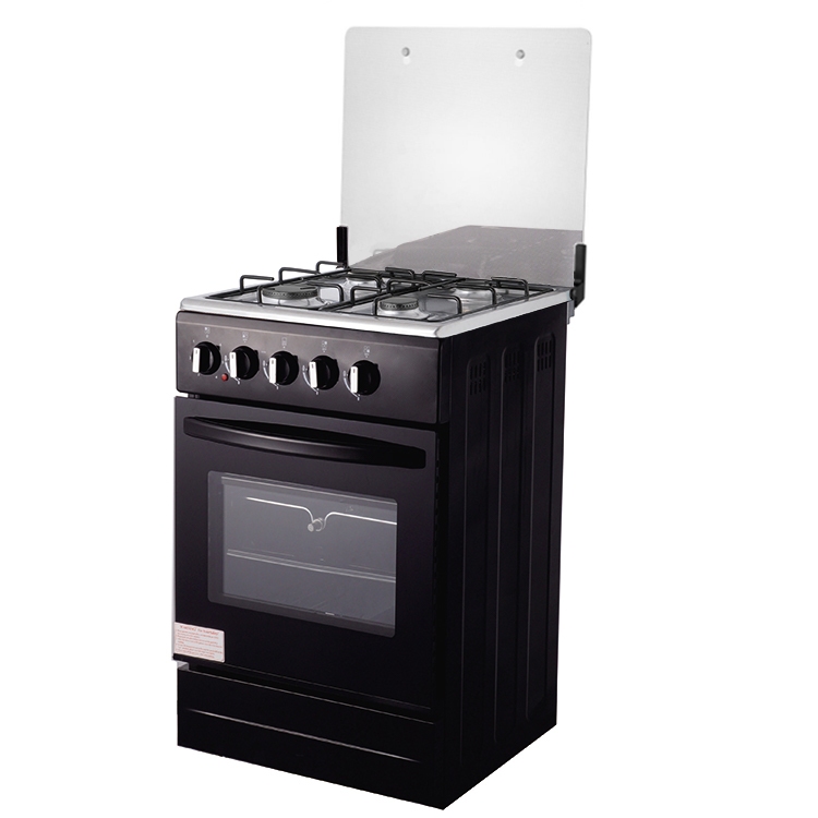 4 burner stove free stand gas cooker with oven