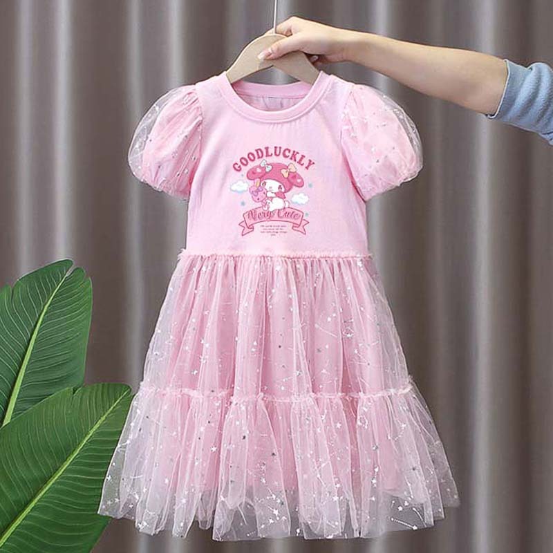 2-12 Years Girl Dress Kids Dress Girls Princess Dress Cute Korean Style Baby Pink Dress For Children