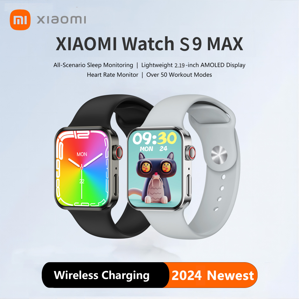 Xiaomi Smart Watch Original Branded For Women And Men Waterproof Heart rate and blood pressure monitor