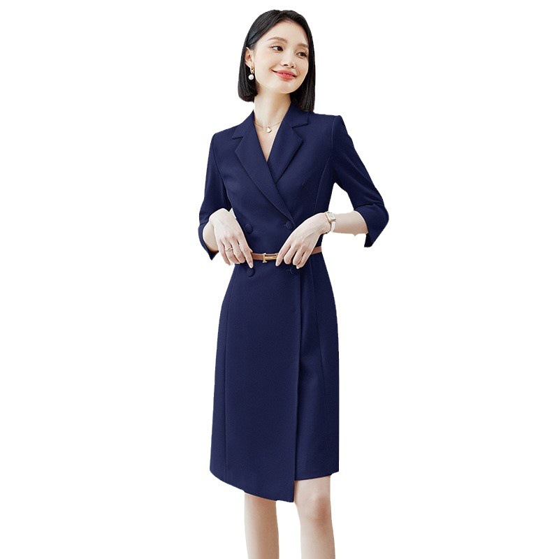 READY STOCKS Women Suit Fashion Dress Autumn Professional Formal Wear Trendy Corporate Attire Workplace Commuting Wear