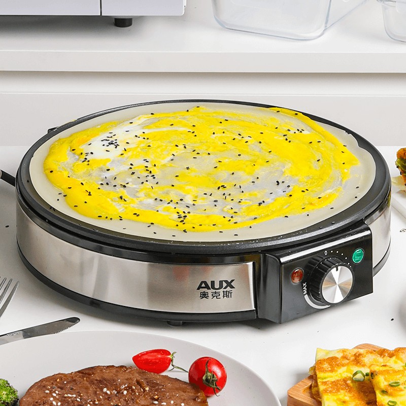 AUX Crepe Maker & Electric Griddle & Non-stick Pancake Maker-Crepe Pan