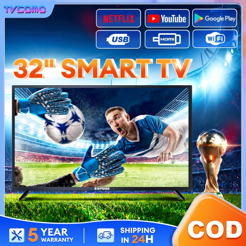 Smart TV murah 32/43/50 inch Android 12.0 TV 4K Ultra HD Android TV LED 5-year Warranty Smart TV 4A/P1 32" 43" Built-in TV box WiFi Patch Wall Android TV Murah