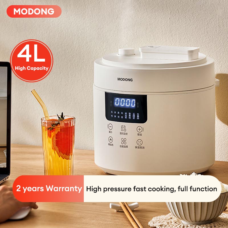 MODONG Electric Pressure Cooker Multifunctional 4l Large Capacity Pressure Cooker Home Automatic High Pressure Rice Cooker Voltage Cooker 压力锅