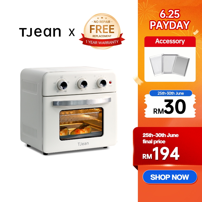 TJean Multifunctional Oil-Free Frying Air Oven (18L)