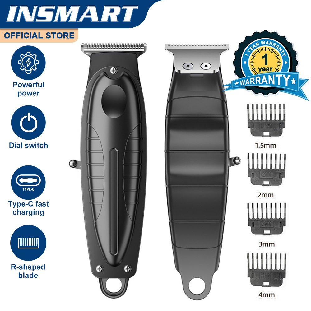 INSMART M2008 Men Electric Hair Trimmer Clipper Set Cordless Hair Clipper Type-C