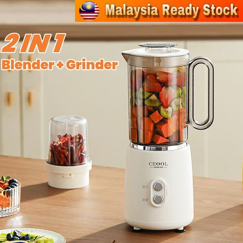 Blender 3 in 1 Food Processor Juicer Meat Grinder Chopper Mixer Juicer Extractor Food Processor 800ml