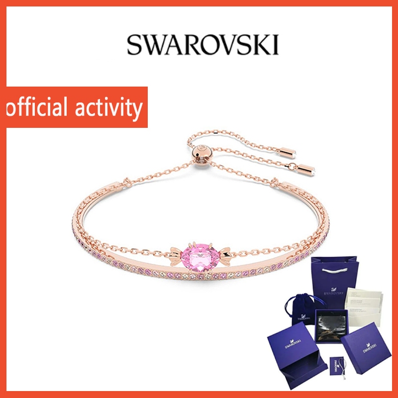 Swarovski Bracelet Gema Bracelet Ladies Bracelet Adjustable Bracelet Crystal Jewelry Bracelet Silver Bracelet Woman Friendship Bracelet Bracelet Female Sterling Silver Non-Fade Bracelet Fashion Trend Bracelet Jewelry Birthday Holiday Gift