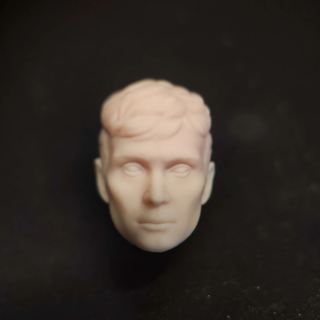 Unpainted 1/12 Scale Cillian Murphy Head Carved Model Fit For 6 inches SHF MEZCO McFarlane Male Action Figure Doll Toys