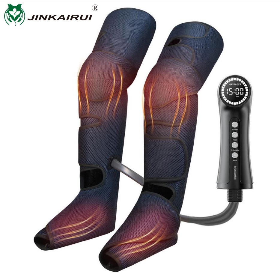 [Ready Stock]Foot and Leg Massager Calf Massage Long Airbag Wraped Heating Full Leg Massage Air Compression Recovery Boots Blood Circulation Air Wave Pressure Thigh Massager