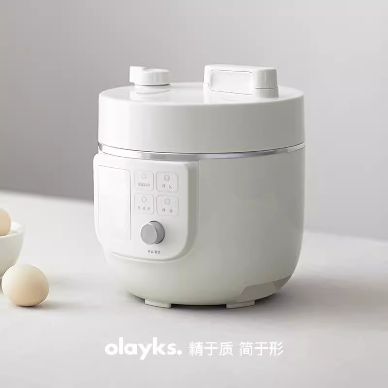 olayks electric pressure cooker household smart 2 liter large capacity multi-function pressure cooker rice cooker