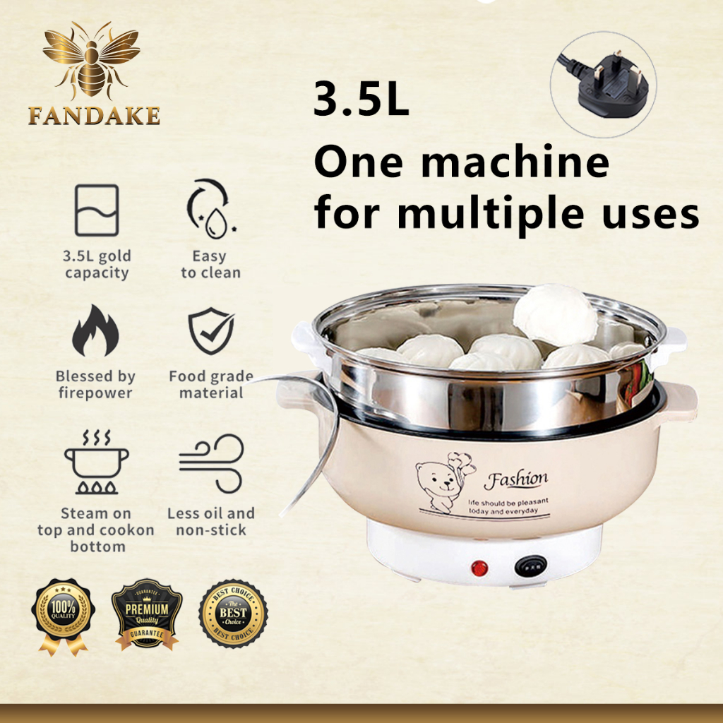 【Fast Delivery In Stock】Electric non-stick cooker portable mini rice cooker Multi Cooker electric cooker steamer Nasi Multicooker Steamer