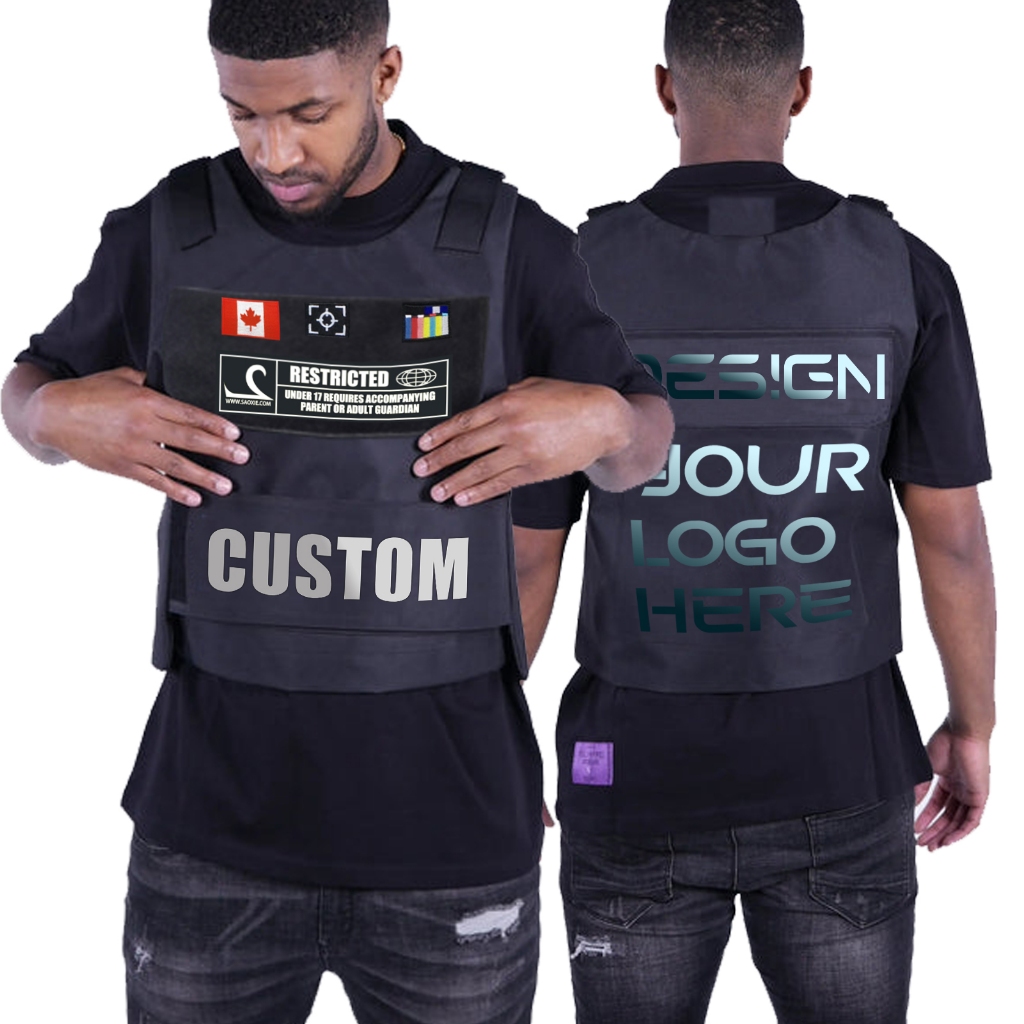 custom bulletproof vest personalized text or image on tactical vests