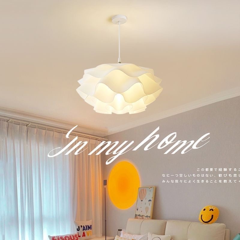 Nordic Modern Simple Creative Pendant Light Living Room Lamp Bedroom Lamp Led Hanging Lamp Dining Light Chandelier Ceiling Lights Cream Style Lampu Hiasan Lampu Gantung Siling 吊燈 吊灯