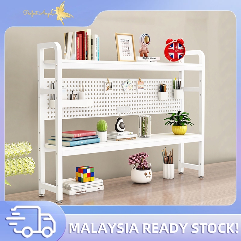 Desktop rack, minimalist bookshelf, desktop hole board storage rack, desktop storage rack, computer desk storage rack, esports desk storage rack, desk rack