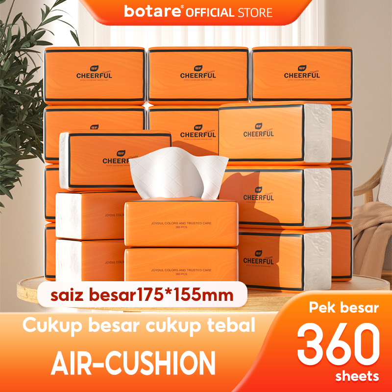 Botare Air-Cushion Face Tissue Paper (20 Packs)