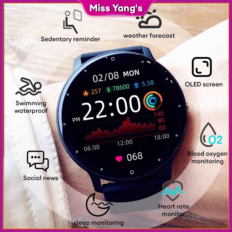 Smart watch 1.39-inch HD screen Bluetooth calling smart watch for men and women ZL73E heart rate and blood oxygen monitoring DIY wallpaper sports