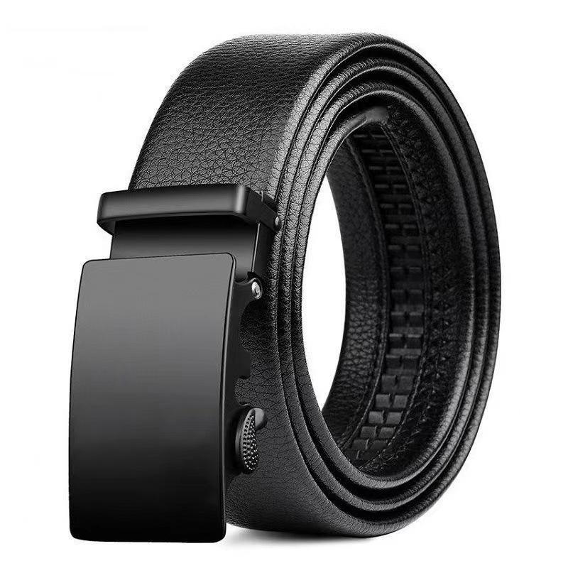 Korea Men Premium High Quality Buckle Leather Belt Fashionable Casual Belt