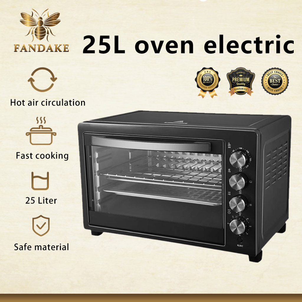25L Oven Electric Hot air circuiation oven murah mini oven toaster oven small oven electric oven 烤箱