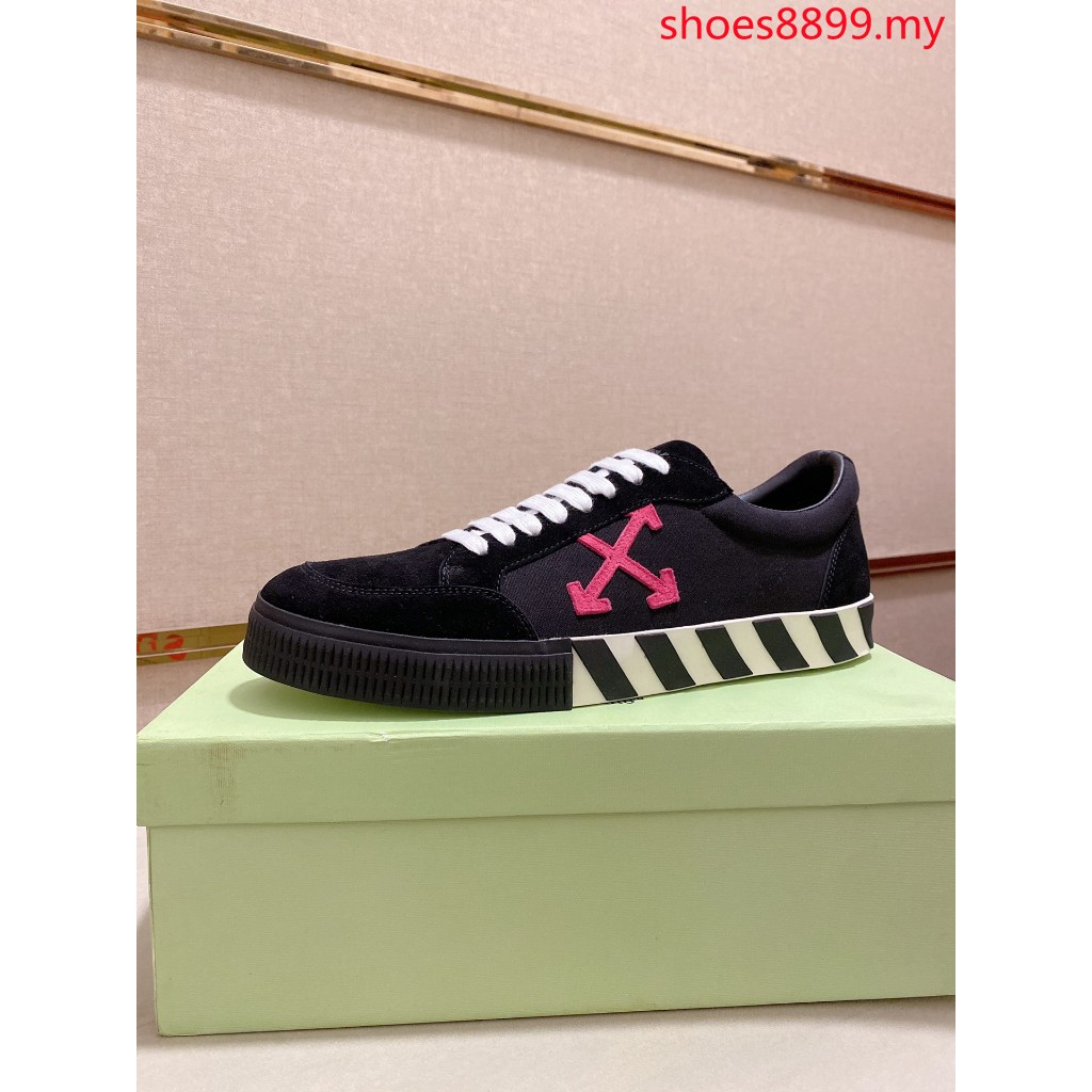 2024 Original quality Off-White men's and women's low cut lace up sneakers