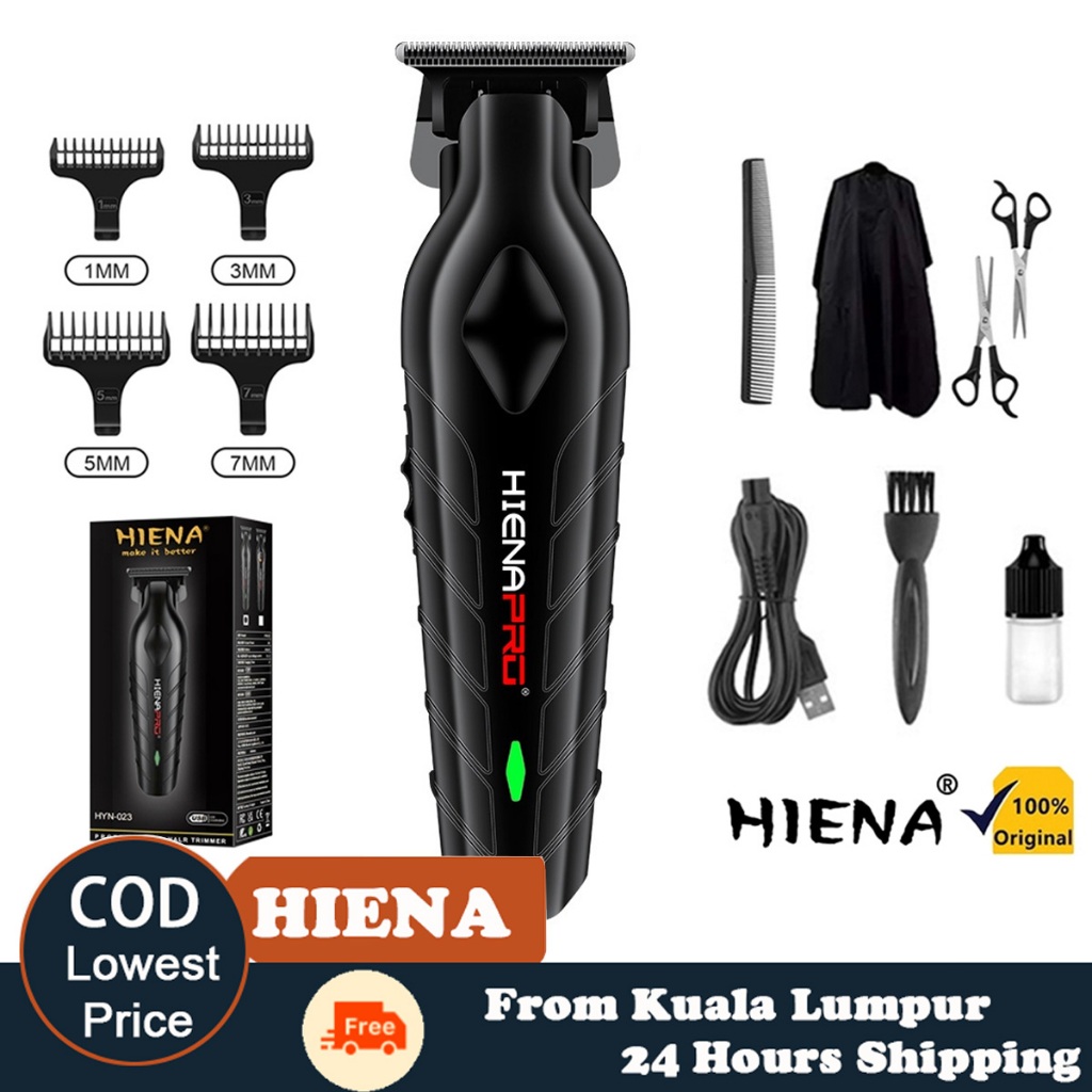 HIENA HYN-023 Rechargeable Hair Clipper USB Professional Cordless Machine Hair Salon For Men Beard Hair Cutting Shaver