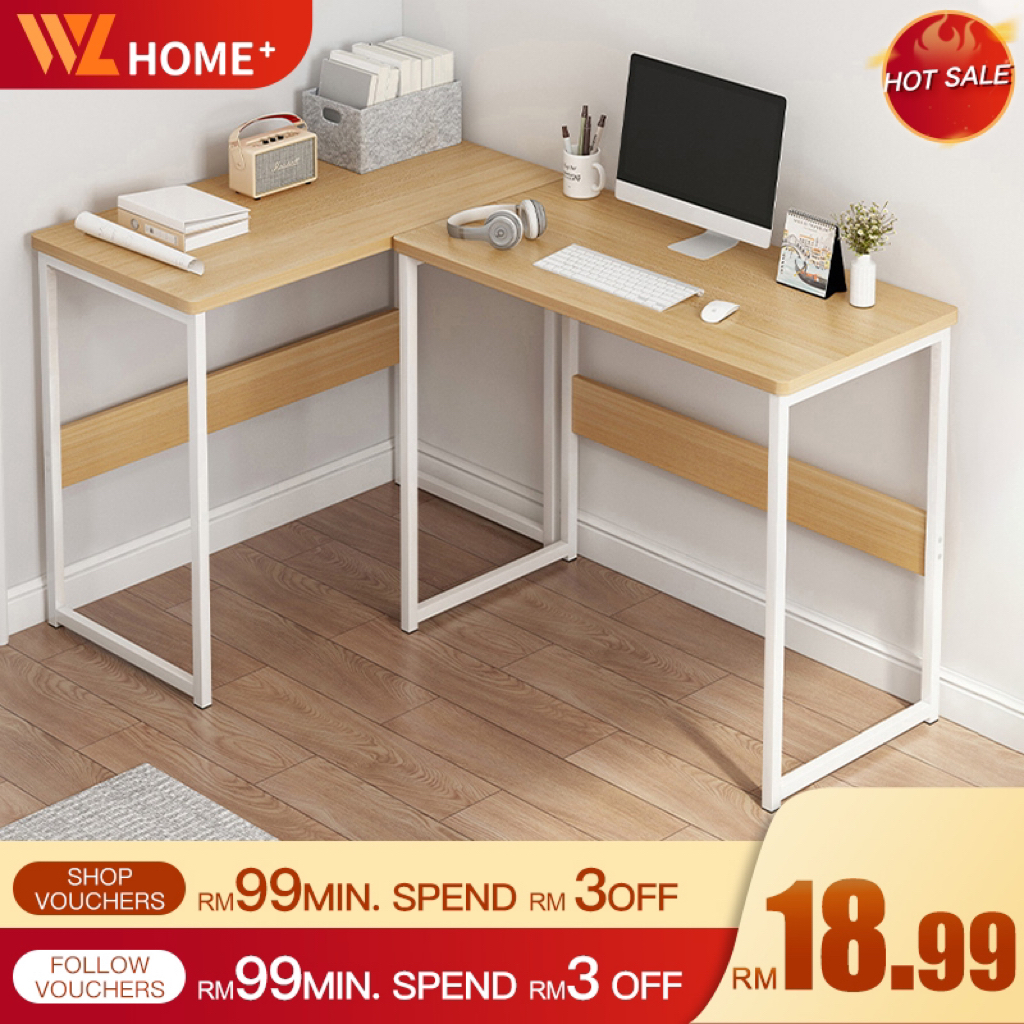 Computer Table Student Study Desk Simple Modern Home Office Table Small Desk Writing Table Meja Belajar Meja Kecil Serbaguna