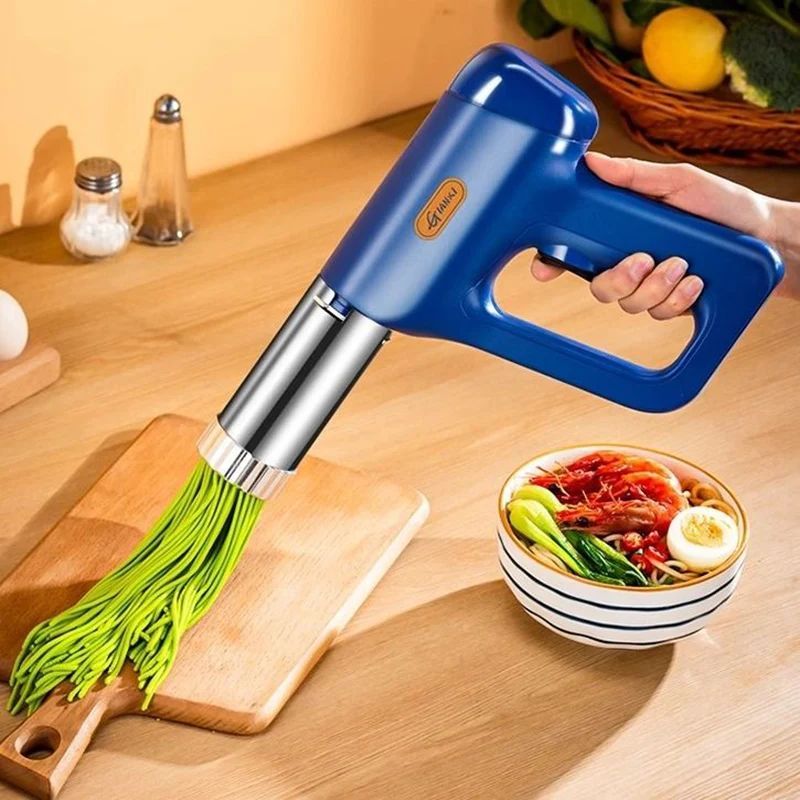 Electric Handheld Pasta Makers Automatic Portable Noodle Ramen Machine Rechargeable Wireless One Button Control USB Charging