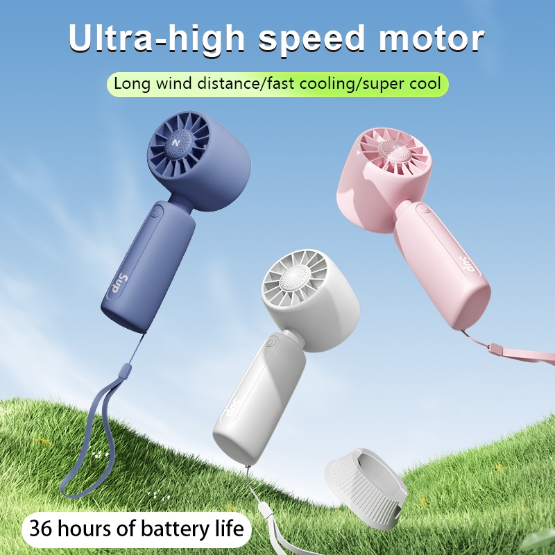 NOHON Handheld Fan 4000mAh kipa mini Fan Portable Flower kipas Usb Fans Cooler Rechargeable Battery with 36 hours Battery Life小风扇