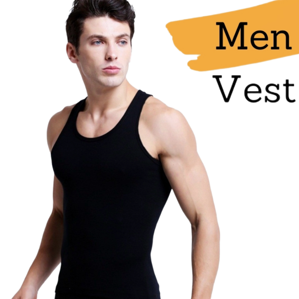 Men's tank top summer fashion slim-fit hurdling breathable sports fitness undershirt wear a base strap underwear vest
