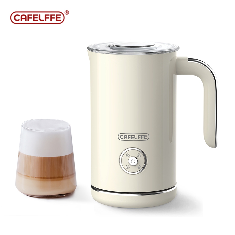 Cafelffe Milk Frother 4-in-1 Electric Milk Steamer 240ML Automatic Hot And Cold Foam Maker