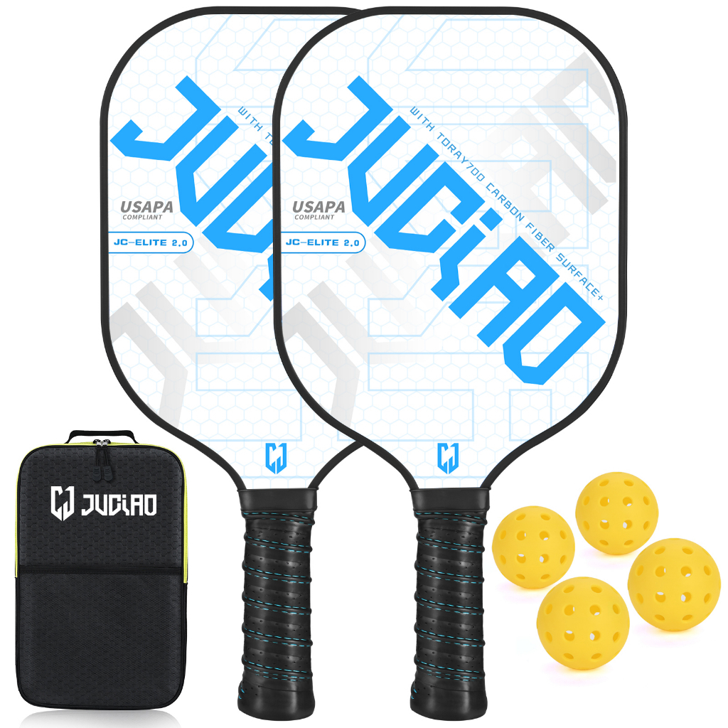 Pickleball Paddles Set Includes 4 Balls Pickleball Racquet Sports Equipment Women Men Racket