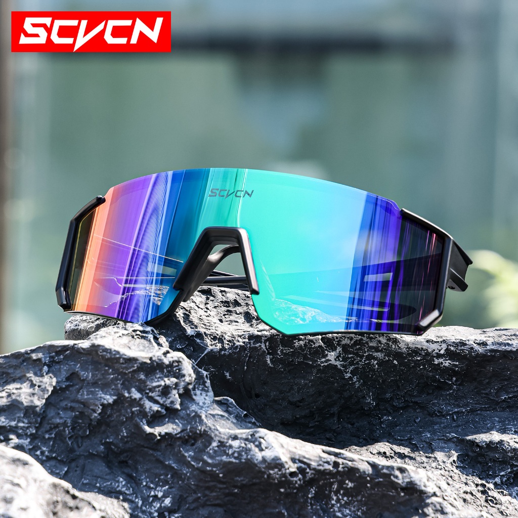 Scvcn Fashion Sunglasses Cool Men Women Luxury Glasses Outdoor Sports Runing Drving Shades Racing UV400 MTB Bicycle Eyewear