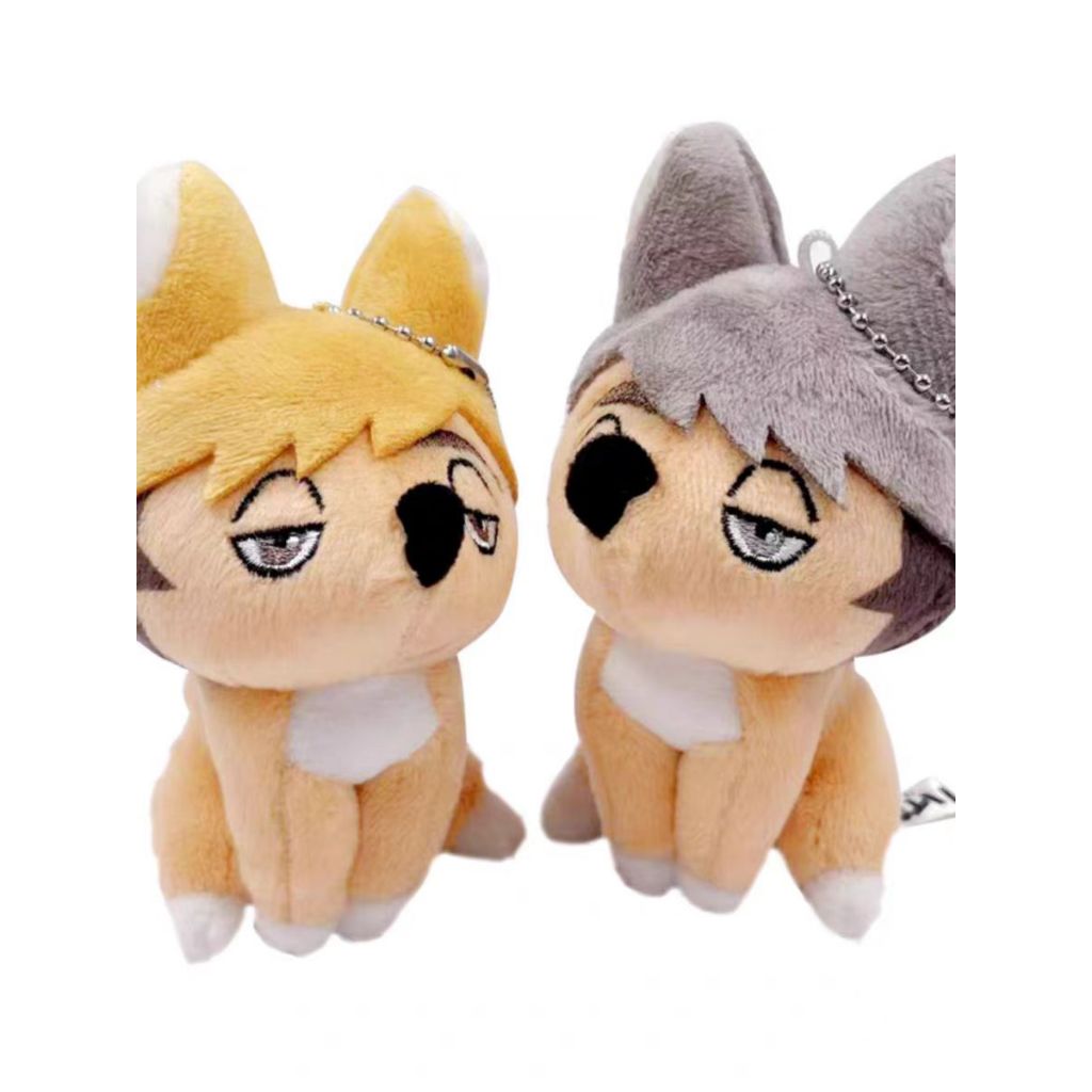 Volleyball Boys Anime Merchandise Bonus Not For Sale Miyaji Miyaji Yu Cute Fox Jiyu キツネ Pairs Ready Stock Plush Toys