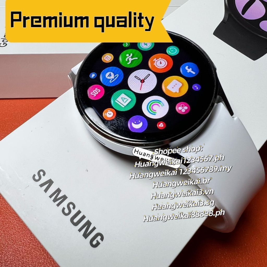 Smart Watch samsung galaxy watch 6 bluetooth calls wireless charging for android and ios