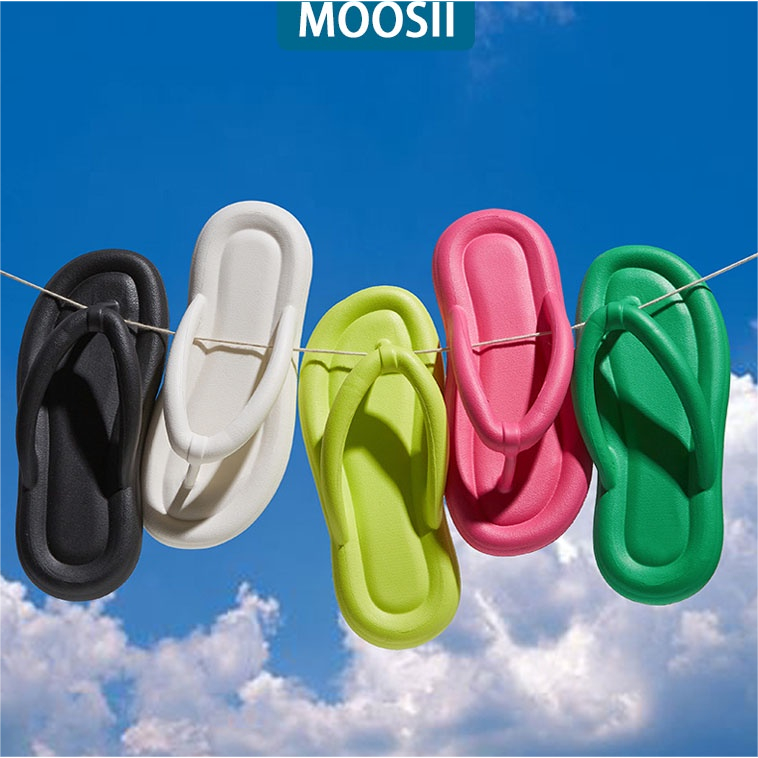 MOOSII Flip Flop kasutperempuan Sandal perempuan EVA Slippers beach Women Comfort Sandal size 36-41 Ready Stock Y0104