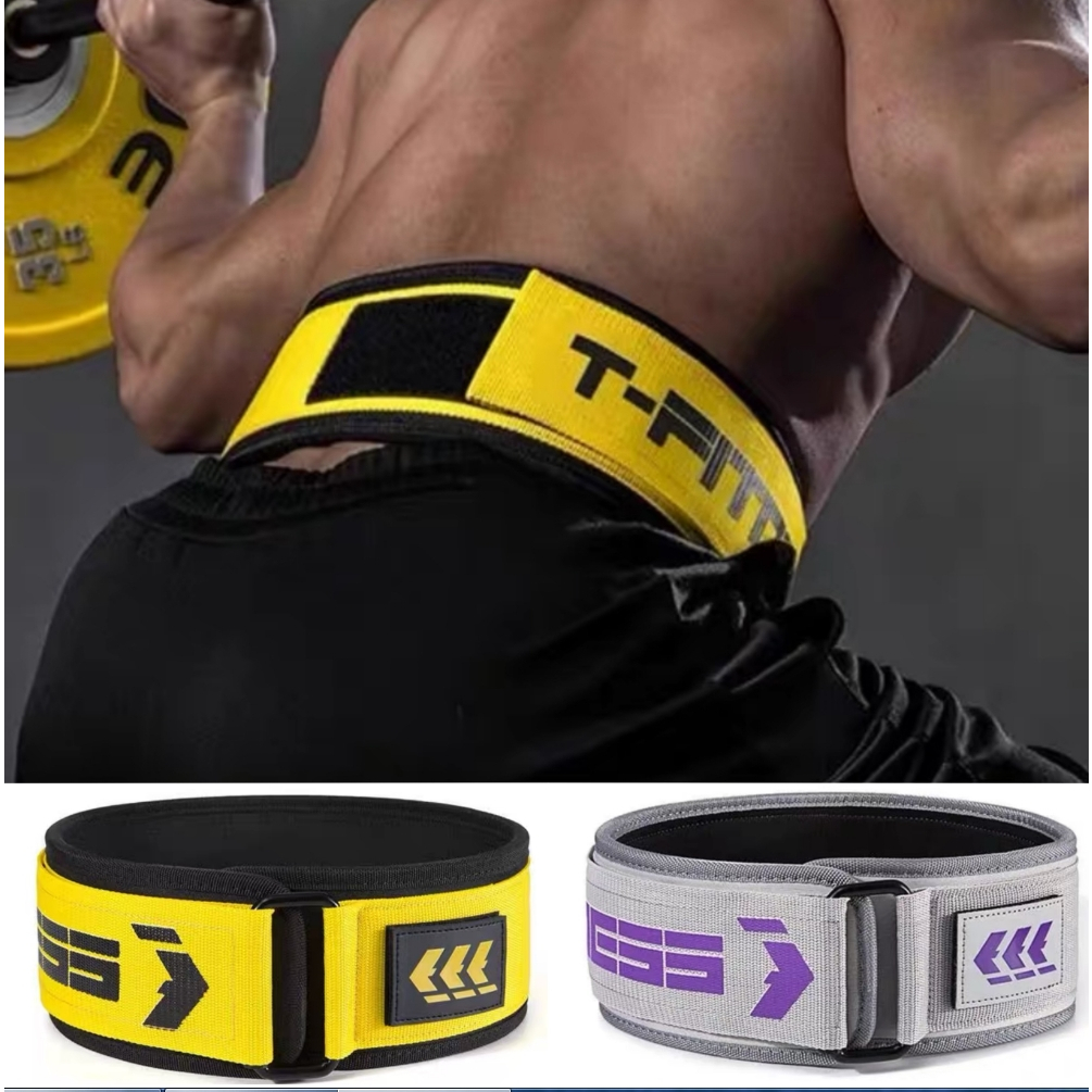 Fitness Belt Canvas Strength Training Protective Belt Squat Deadlift Equipment Sports Belt Gym Training Protective Gear Weightlifting Waist Support