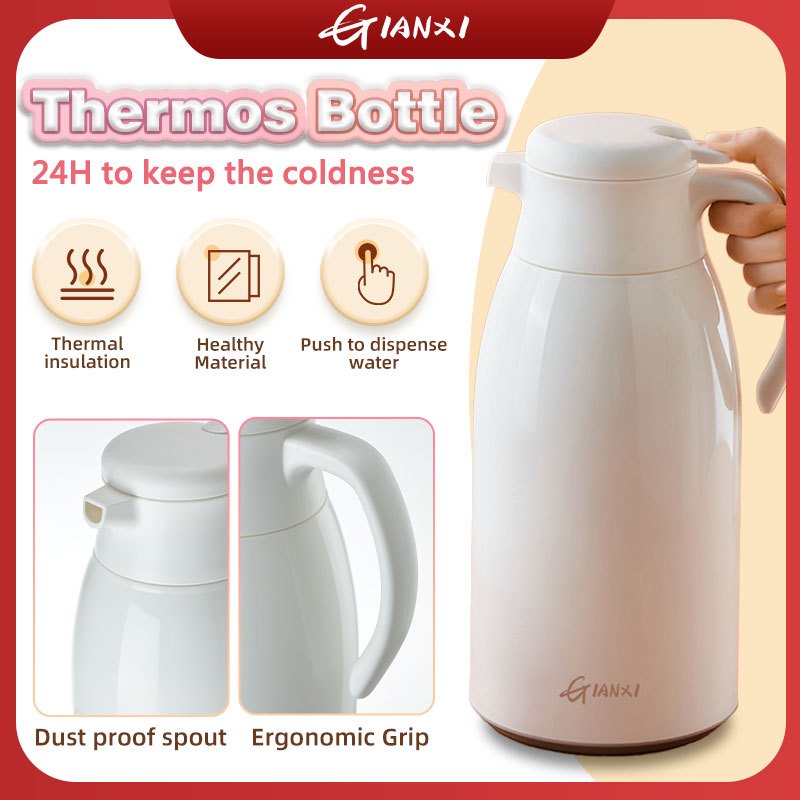 GIANXI Thermos pot cold water bottle Glass liner kettle tumbler tahan sejuk botol bekas air budak