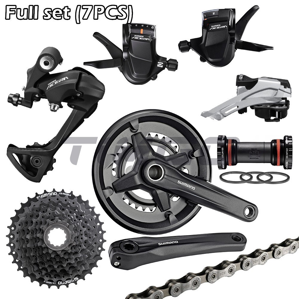 Shimano Acera T3000 MTB Trekking Bike 2×9 Speed Groupset | eBay
