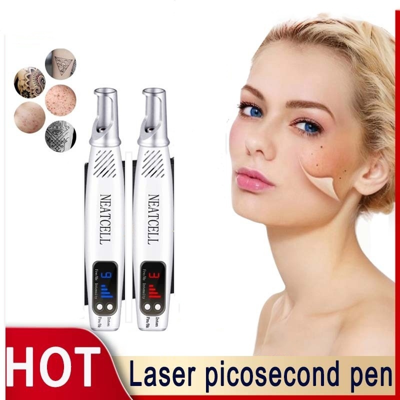 Portable Tattoo Removal Laser Pen Mole Freckle Acne Skin Pigment Removal Machine