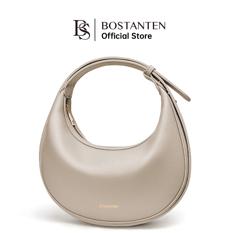 Bostanten Fashion Moon Bag Handbag Women Sling Bag Women Crossbody Bag PU Leather Bag Women Gift