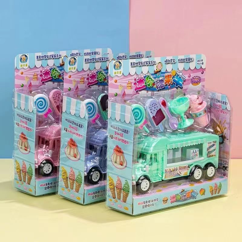 Creative Simulation Dessert Shop Playhouse Set for Children mainan, Toys for Boys and Girls Aged 3-6