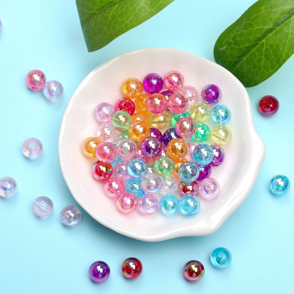 Fashion AB Colorful Loose Beads DIY Jewelry Pendant for Necklace Bracelet Making Wholesale