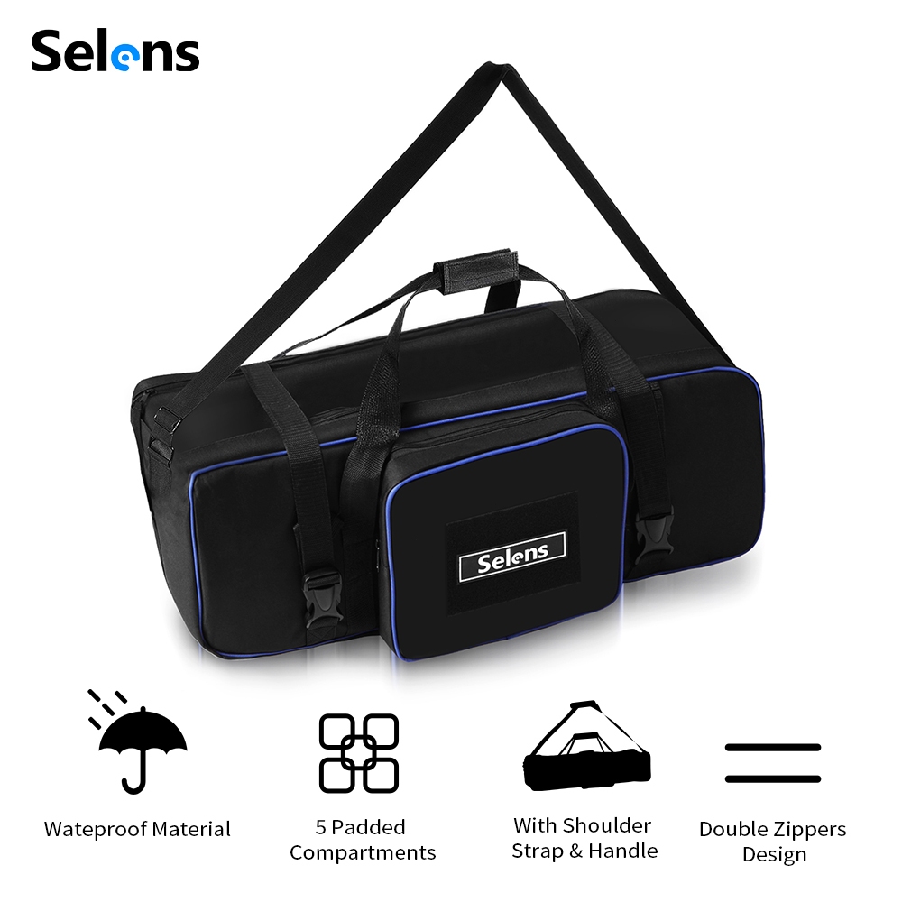 Selens 70cm Light Stand Bag Tripod Case Portable Photography Equipment Zipper Bag for Studio